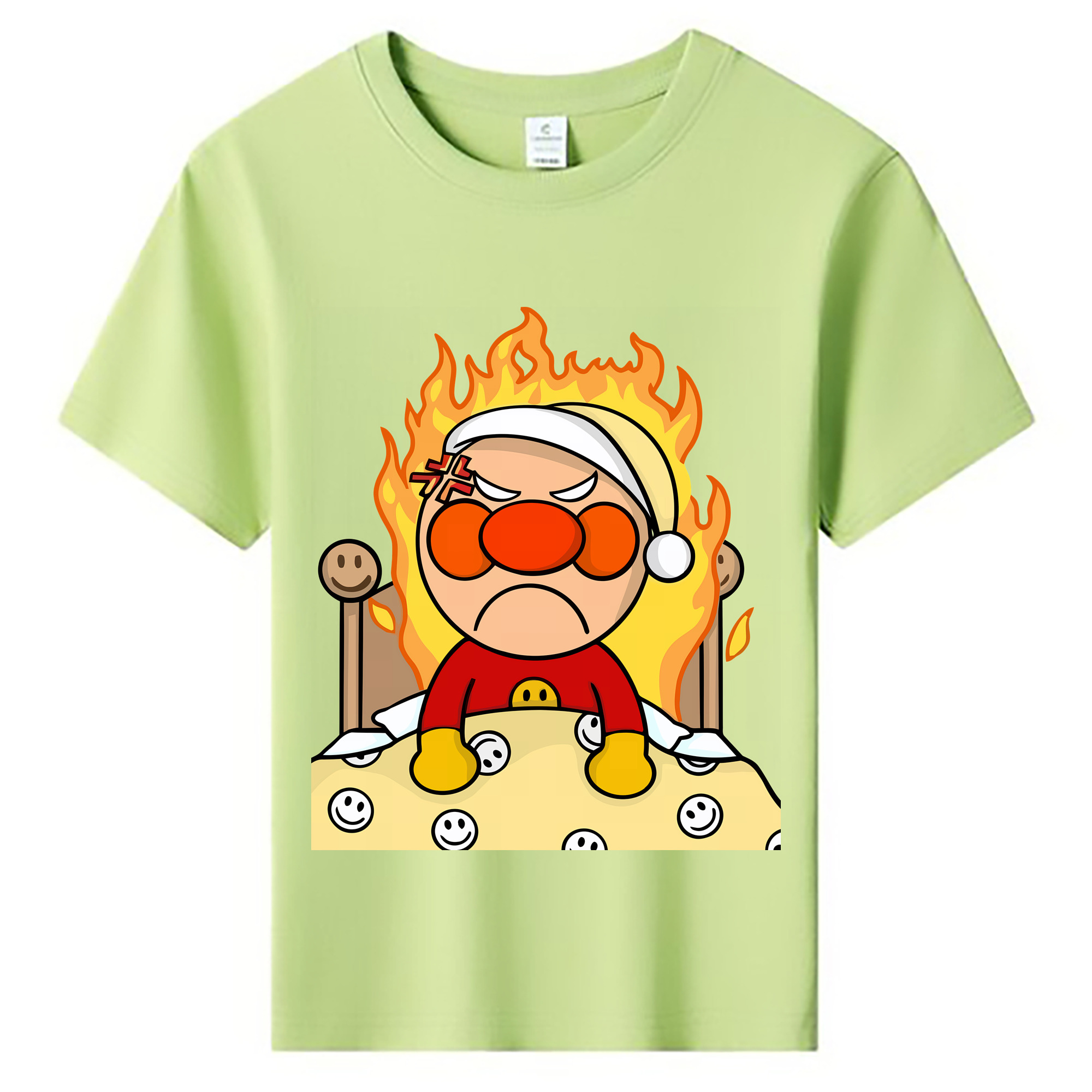 （画像用） アンパンマン Anpanman 綿100％キッズTシャツ（フロントプリント）